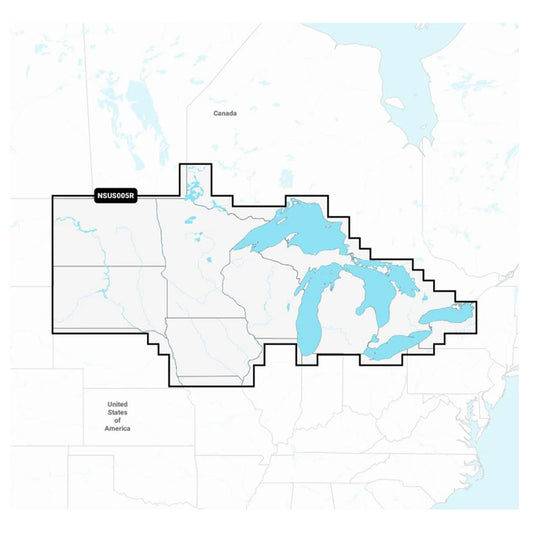 Garmin Navionics NSUS005R US North  Great Lakes 010C128920